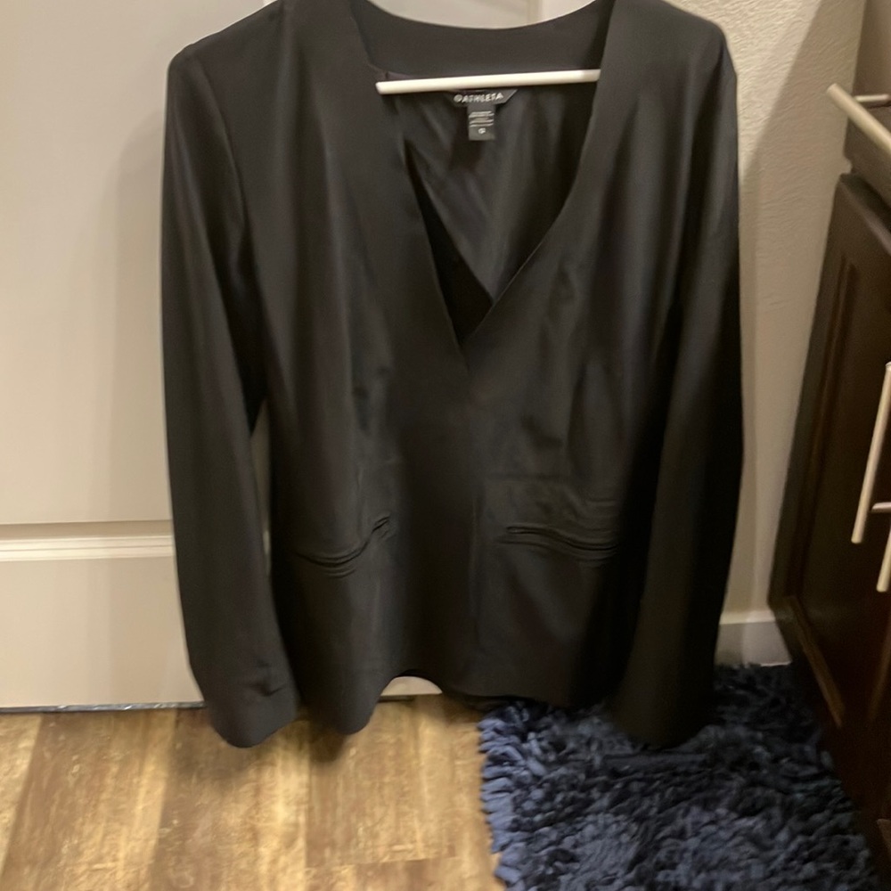 Athleta Elegant Black Blazer